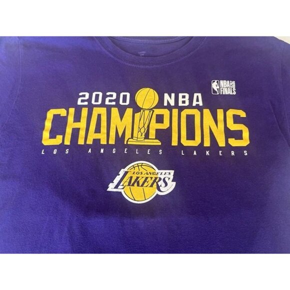 Fanatics 2020 NBA Champions Los Angeles Lakers Basketball Sports T Shirt Medium - Picture 3 of 4